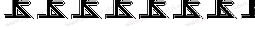 Kiss The Sky字体转换
